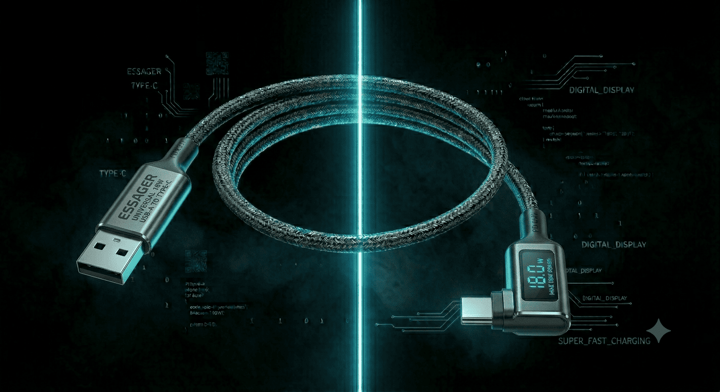 Універсальний кабель USB-A to Type-C 18W